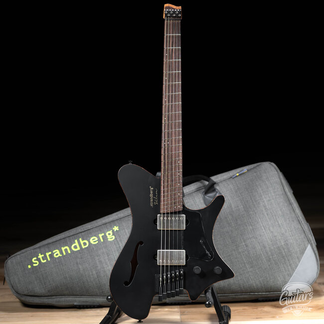 Strandberg Sälen Jazz NX 6 Thinline Headless Guitar – Black