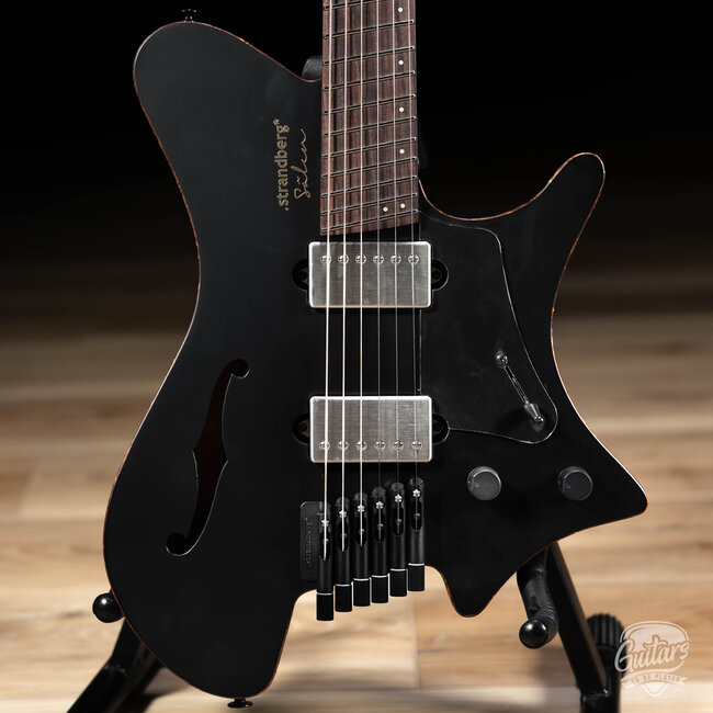 Strandberg Sälen Jazz NX 6 Thinline Headless Guitar – Black