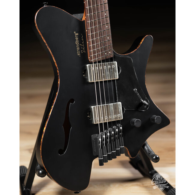 Strandberg Sälen Jazz NX 6 Thinline Headless Guitar – Black