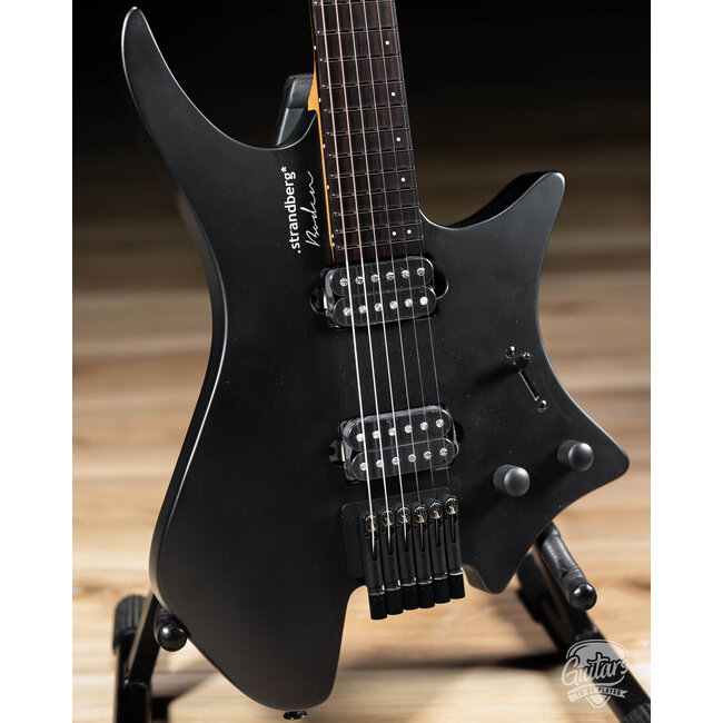 Strandberg Boden Essential 6 Headless Guitar - Black Granite