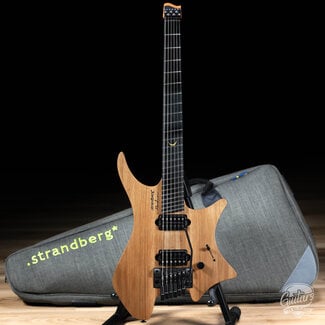 Strandberg Strandberg Boden Prog NX 6 Plini Edition Headless Guitar w/ Tremolo – Natural