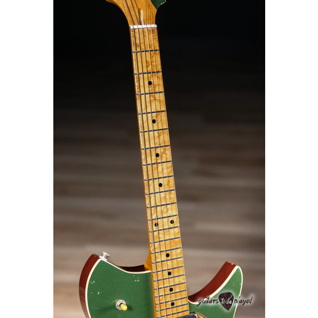 Fano RB6T Alt de Facto Thinline Lollar P-90 Guitar w/ Descendant –Cadillac Green