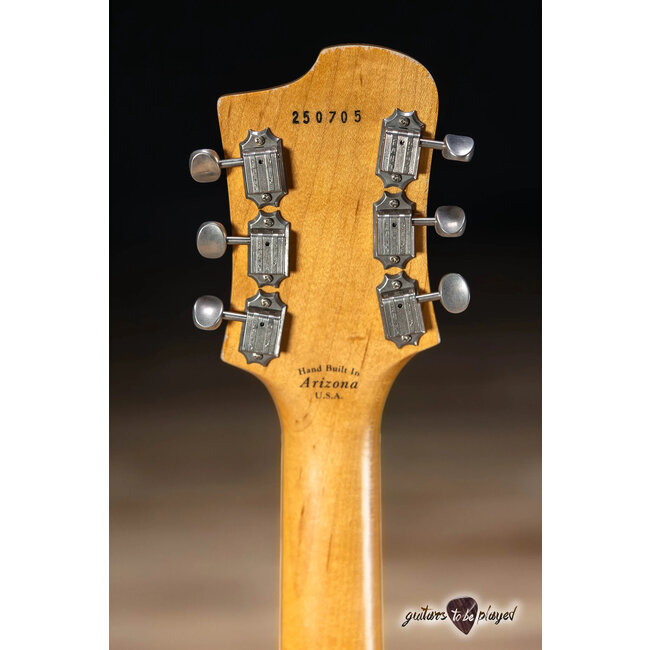 Fano RB6T Alt de Facto Thinline Lollar P-90 Guitar w/ Descendant –Cadillac Green