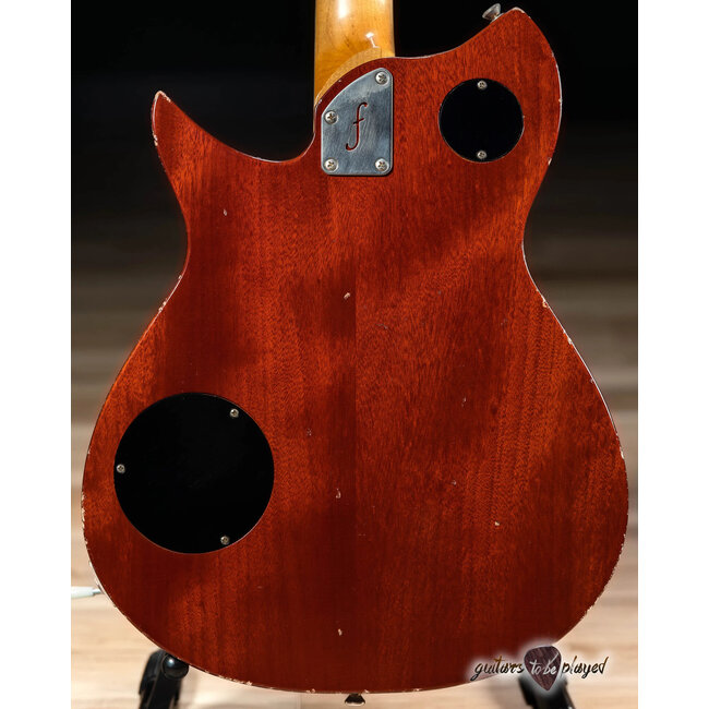 Fano RB6T Alt de Facto Thinline Lollar P-90 Guitar w/ Descendant –Cadillac Green