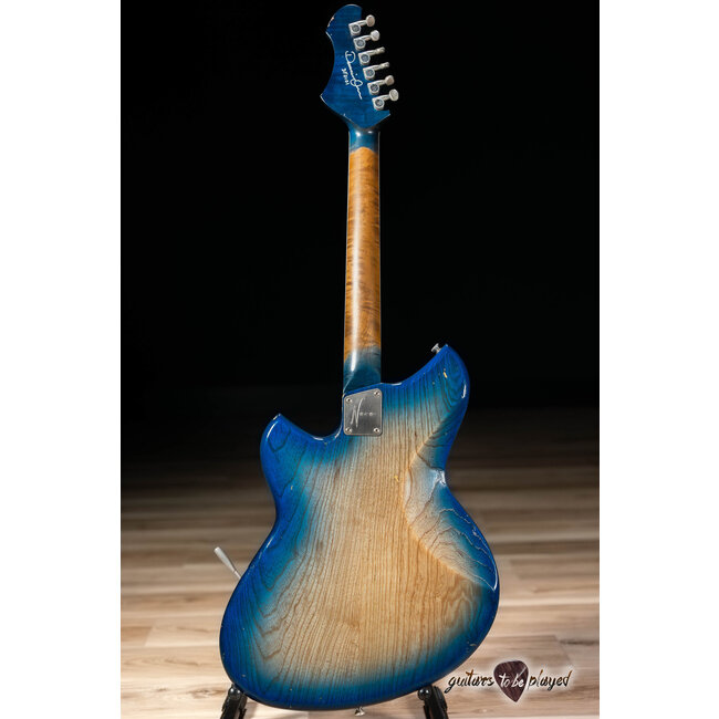 Novo Signature Miris J Semi-Hollow Guitar w/ Lollar DC-90s– H2O Glow