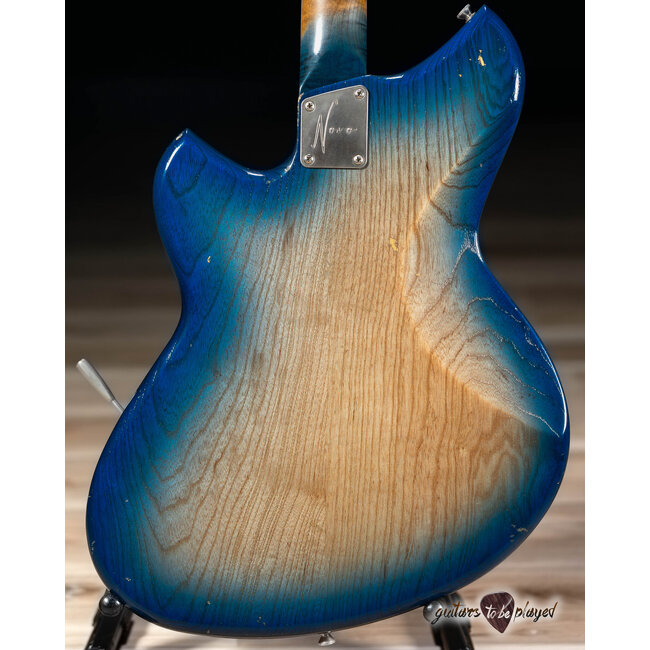 Novo Signature Miris J Semi-Hollow Guitar w/ Lollar DC-90s– H2O Glow