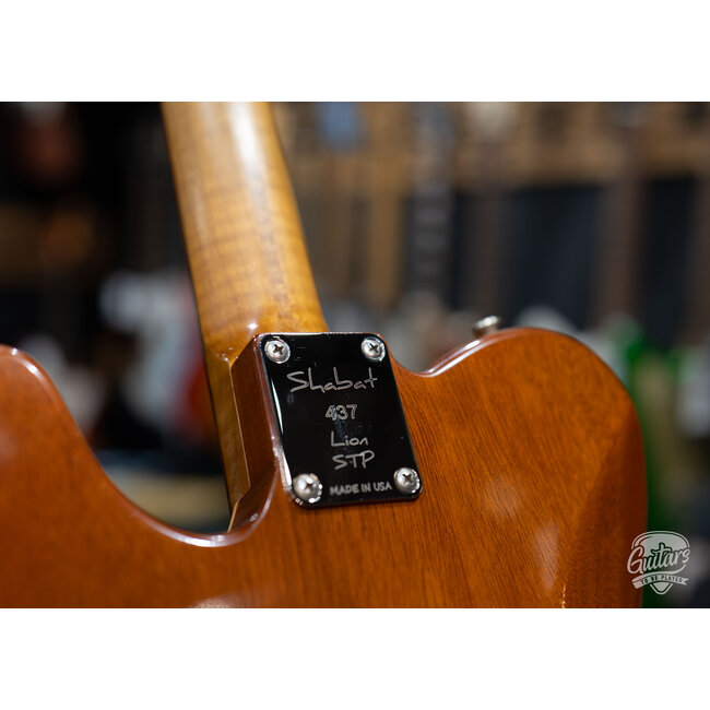 Shabat Lion STP Mahogany 24.75” Scale Humbucker Guitar – Gold Top