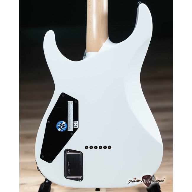 ESP E-II M-I NT Neck Thru Fishman Guitar w/ Case – Snow White