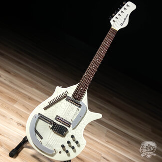 Danelectro Danelectro Coral Electric Sitar – White Crackle