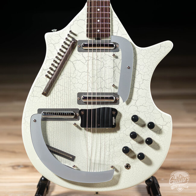 Danelectro Coral Electric Sitar – White Crackle
