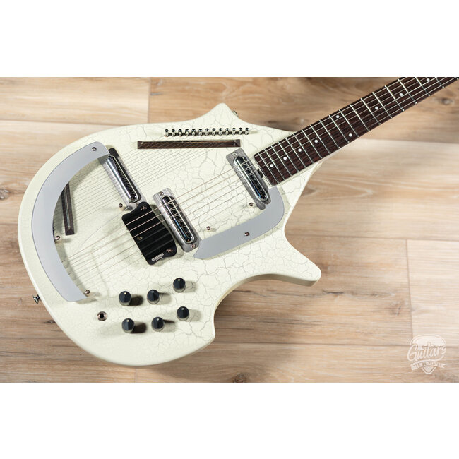 Danelectro Coral Electric Sitar – White Crackle