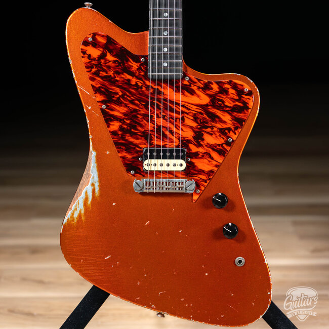 Fano PX6 Alt de Facto Mahogany Set Neck Guitar w/ Wraptail – Candy Apple Orange