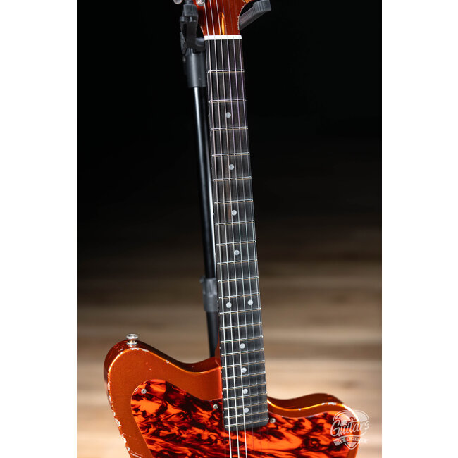 Fano PX6 Alt de Facto Mahogany Set Neck Guitar w/ Wraptail – Candy Apple Orange