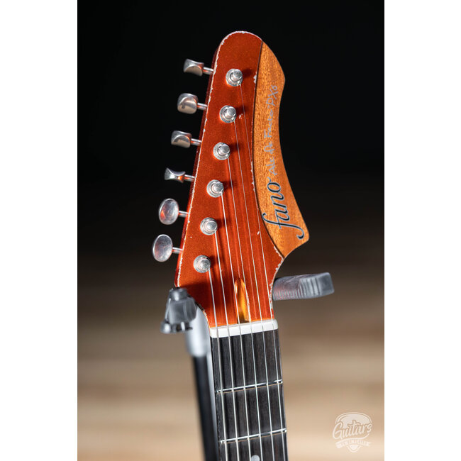 Fano PX6 Alt de Facto Mahogany Set Neck Guitar w/ Wraptail – Candy Apple Orange