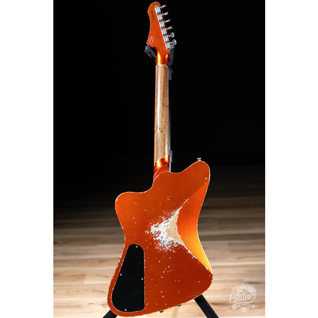 Fano PX6 Alt de Facto Mahogany Set Neck Guitar w/ Wraptail – Candy Apple Orange