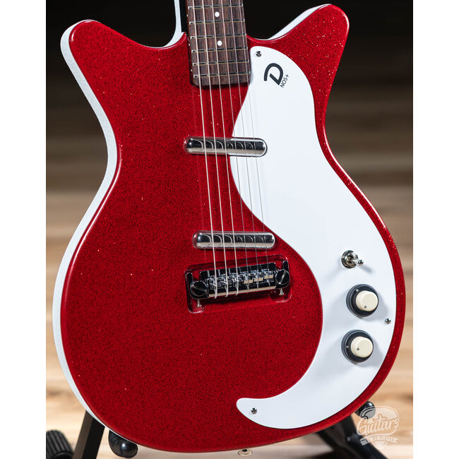 Danelectro ‘59M NOS+ Electric Guitar – Red Metalflake