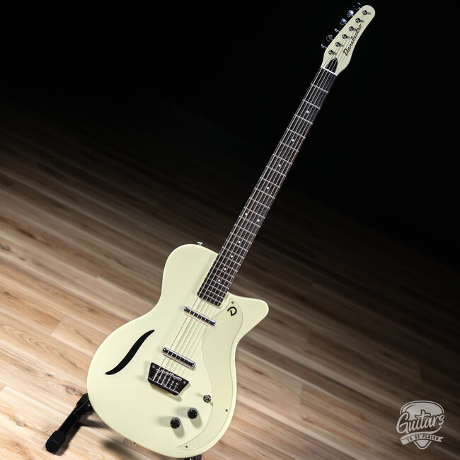 Danelectro "Vintage" Baritone Electric Guitar – Vintage White