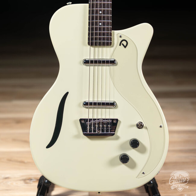 Danelectro "Vintage" Baritone Electric Guitar – Vintage White
