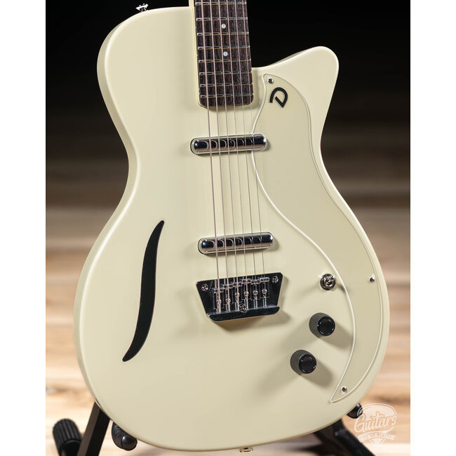 Danelectro "Vintage" Baritone Electric Guitar – Vintage White