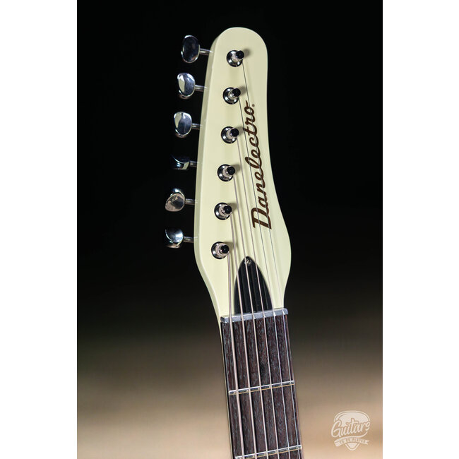 Danelectro "Vintage" Baritone Electric Guitar – Vintage White