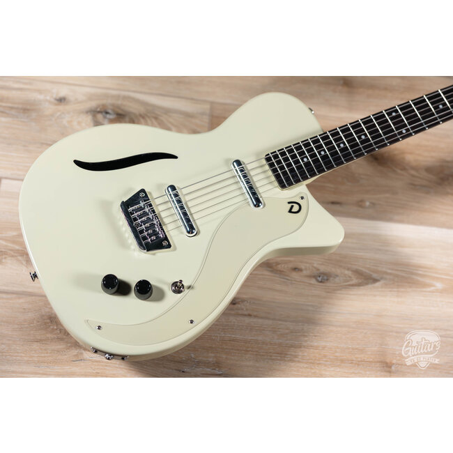 Danelectro "Vintage" Baritone Electric Guitar – Vintage White