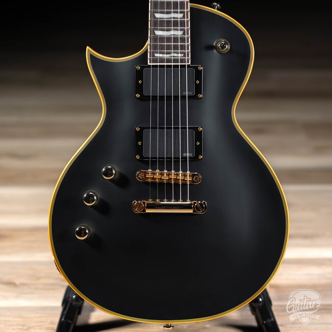 ESP LTD Deluxe EC-1000 LH Left-Handed EMG Guitar – Vintage Black