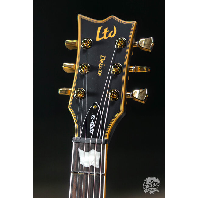 ESP LTD Deluxe EC-1000 LH Left-Handed EMG Guitar – Vintage Black