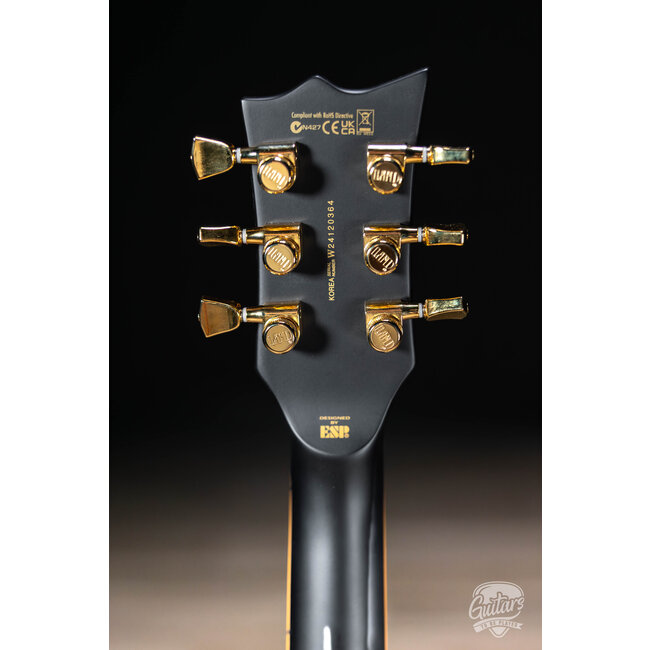 ESP LTD Deluxe EC-1000 LH Left-Handed EMG Guitar – Vintage Black