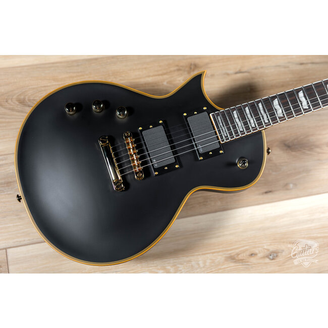 ESP LTD Deluxe EC-1000 LH Left-Handed EMG Guitar – Vintage Black