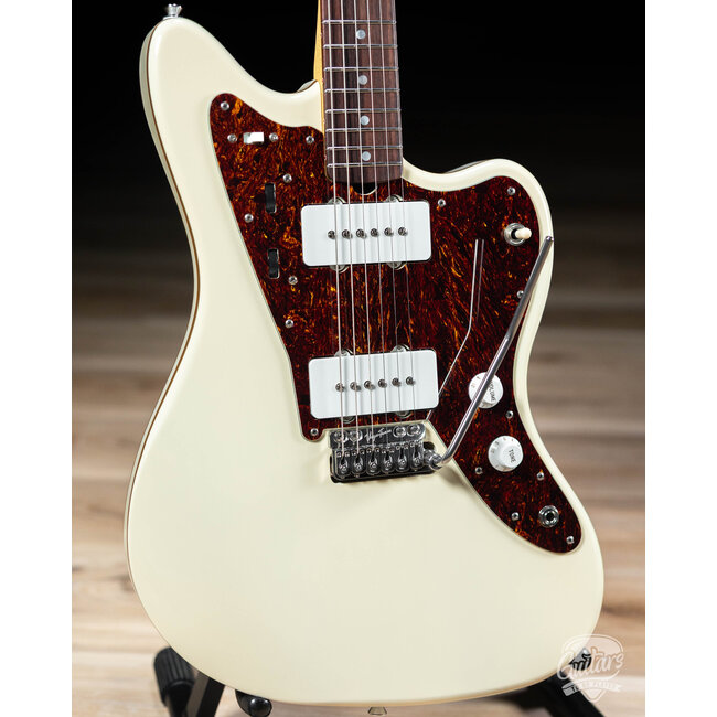 Elliott Peter Stroud Tonemaster Super-Vee Trem Guitar – Vanilla Shake