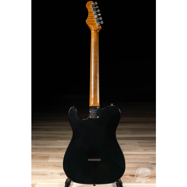 Shabat Lion Special Swamp Ash Baritone w/ Ebony Fretboard & Lollar P-90s – Black