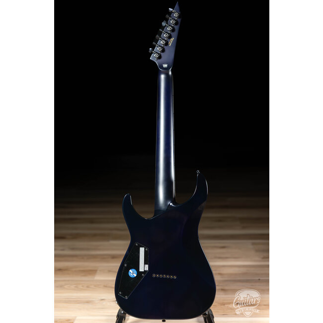 ESP E-II M-II 7 NT Bare Knuckle 7-String Guitar w/ Case – Purple Natural Fade