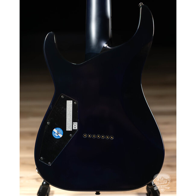 ESP E-II M-II 7 NT Bare Knuckle 7-String Guitar w/ Case – Purple Natural Fade