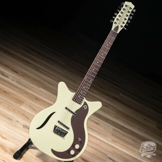 Danelectro Danelectro “Vintage” 12-String Electric Guitar – Vintage White