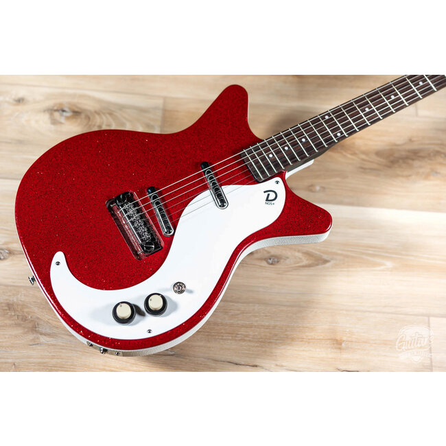 Danelectro ‘59M NOS+ Electric Guitar – Red Metalflake
