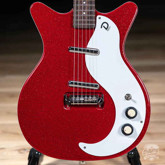 Danelectro ‘59M NOS+ Electric Guitar – Red Metalflake