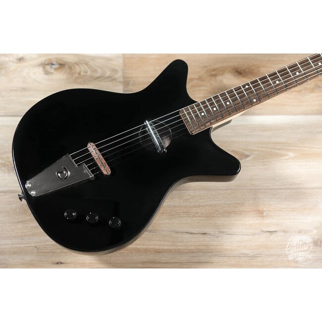 Danelectro Convertible Thinline Acoustic/Electric Guitar – Black