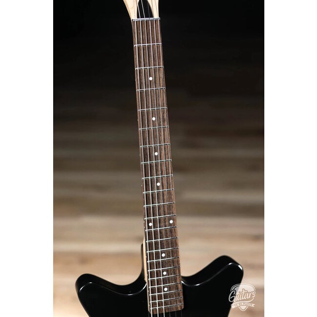Danelectro Convertible Thinline Acoustic/Electric Guitar – Black