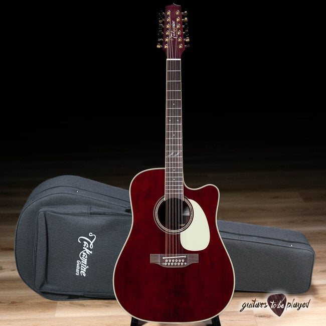 Takamine JJ325SRCL-12 John Jorgenson 12-String Dreadnought Cutaway w/ Case
