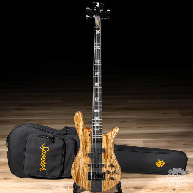 Spector Euro 4 CST Limited Run 4-String EMG Bass – Spalted Maple