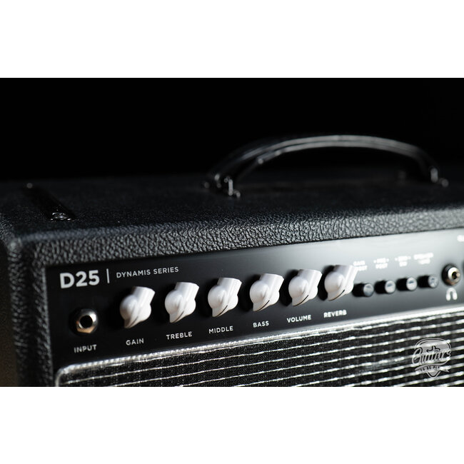 Revv Amps D25 1x12 25/5W Combo Amp w/ Footswitch – Black