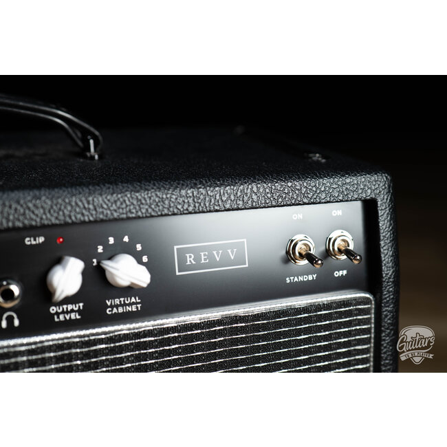Revv Amps D25 1x12 25/5W Combo Amp w/ Footswitch – Black