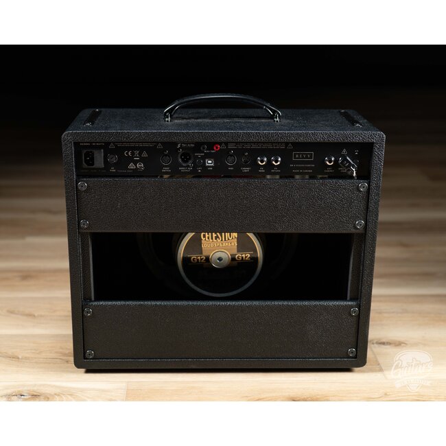 Revv Amps D25 1x12 25/5W Combo Amp w/ Footswitch – Black