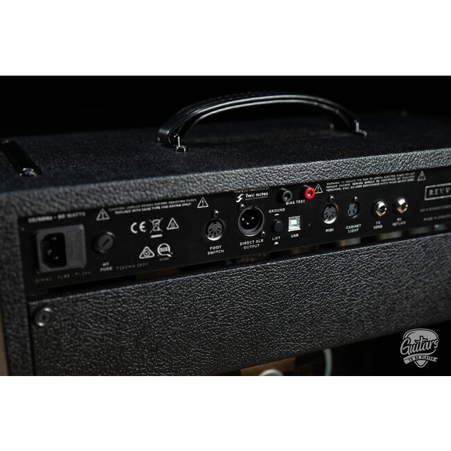 Revv Amps D25 1x12 25/5W Combo Amp w/ Footswitch – Black
