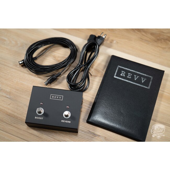 Revv Amps D25 1x12 25/5W Combo Amp w/ Footswitch – Black