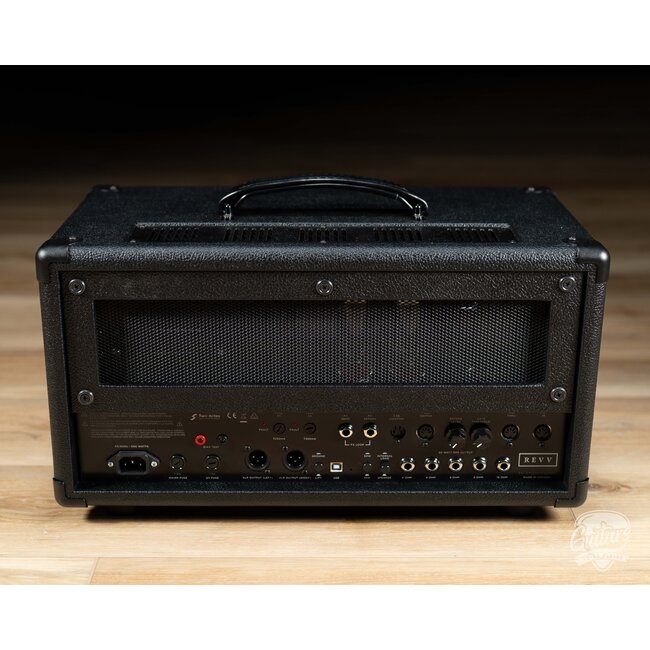 Revv G50 50/10W 3-Channel EL34 Tube Amp Head w/ Footswitch – Black