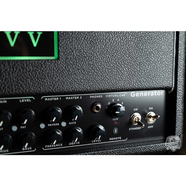 Revv G50 50/10W 3-Channel EL34 Tube Amp Head w/ Footswitch – Black