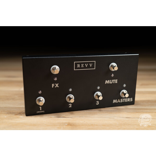 Revv G50 50/10W 3-Channel EL34 Tube Amp Head w/ Footswitch – Black