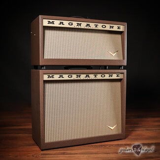 Magnatone Amplification Magnatone Twilighter 22W Reverb/Vibrato Head & 1x12” Extension Cab