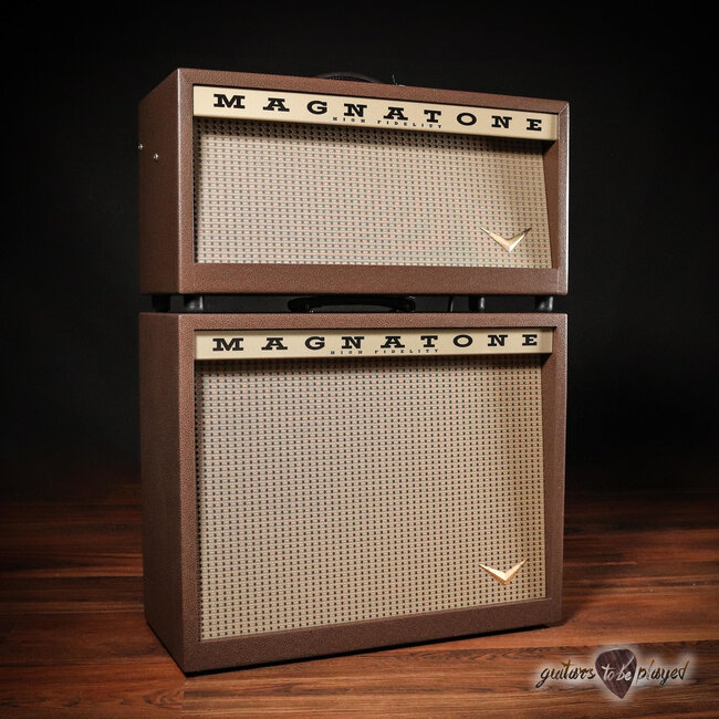 Magnatone Twilighter 22W Reverb/Vibrato Head & 1x12” Extension Cab